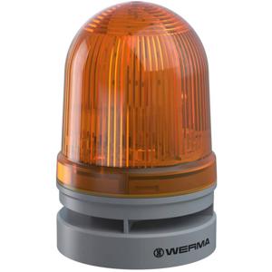 Werma Signaltechnik Signaallamp Midi TwinFLASH Combi 12/24VAC/DC YE 461.320.70 Geel 12 V/DC 110 dB