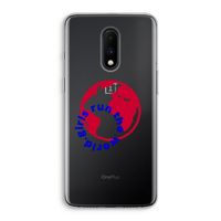 Run The World: OnePlus 7 Transparant Hoesje