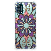 Samsung Galaxy M02s | A02s Case Purple Flower - thumbnail