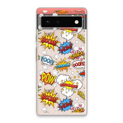 Pow Smack: Google Pixel 6 Transparant Hoesje