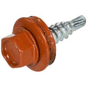 Homefix Profielplaatschroef Vz 6K Koper Ral8004 4.8X20 | 20 stuks - 6701.21.30010