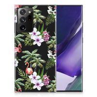 Samsung Galaxy Note20 Ultra TPU Hoesje Flamingo Palms