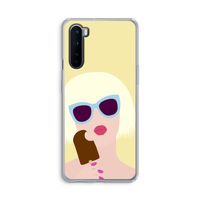 Ice cream: OnePlus Nord Transparant Hoesje Ice cream: OnePlus Nord Transparant Hoesje
