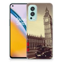 OnePlus Nord 2 5G Siliconen Back Cover Londen - thumbnail