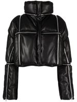 GUDU doudoune à fermeture zippée - Noir