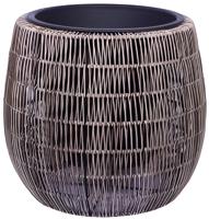 Pot bol wicker 17x17x17 cm - Driesprong collection
