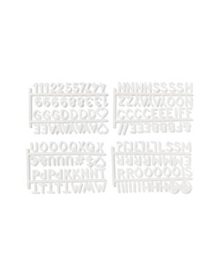 HEMA Letters Voor Letterbord Krat Wit (wit)
