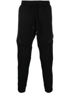 C.P. Company pantalon de jogging en coton à détail de lentille - Noir