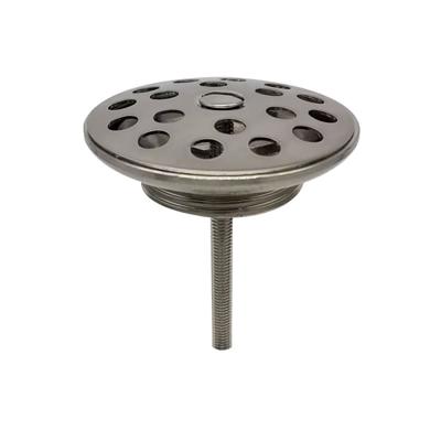 Afvoerplug BWS Luks 5/4 Geborsteld Staal Boss & Wessing
