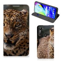 Motorola Moto G8 Power | Hoesje maken | Luipaard Motorola Moto G8 Power | Hoesje maken | Luipaard