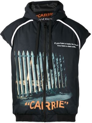 JW Anderson gilet Carrie à design matelassé - Noir