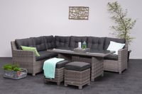 Westminster lounge dining set links - organic grey Westminster lounge dining set links - organic grey
