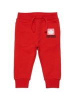 DSQUARED2 KIDS pantalon de jogging à logo imprimé - Rouge - thumbnail