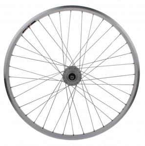 Shimano Voorwiel 28-15/8-13/8 622 Naafdynamo velg Alu zilv.