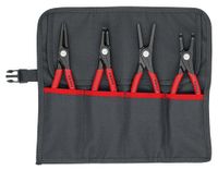 Knipex Precisie-borgringtangenset | 4-delig in roltas | 19-60 mm | 1 stuk - 00 19 57 V01 00 19 57 V01