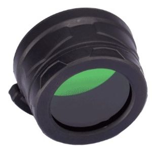 NiteCore NITNFG40 Kleurfilter MH25, EA4, P25, P16, P15, SRT7, CR6, CG6, CB6, CI6, CU6 en zaklampen met een Ø 39 - 42 mm Groen