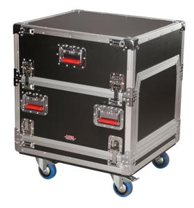 Gator Cases G-TOUR-GRC-1406 houten 14U-6U combi flightcase voor mixers