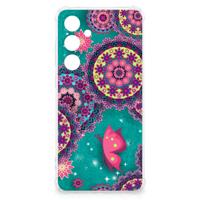 Samsung Galaxy S24 FE Back Cover Cirkels en Vlinders
