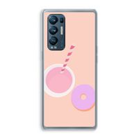 Donut: Oppo Find X3 Neo Transparant Hoesje