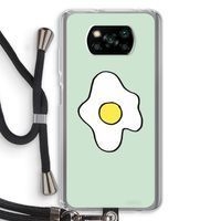 Spiegelei: Xiaomi Poco X3 Pro Transparant Hoesje met koord