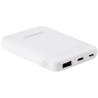 Intenso XS5000 Powerbank 5000 mAh LiPo USB-A, USB-C, Micro-USB Wit Statusweergave - thumbnail