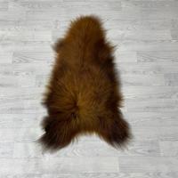 IJslander schapenvacht bruin wit 100x60cm M