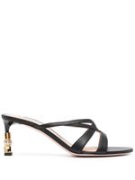 Bally sandales Carolyn en cuir - Noir