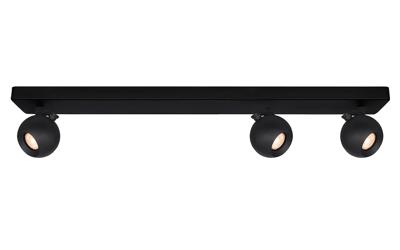 Artdelight Spot Bolero 3 lichts balk L 68 cm zwart
