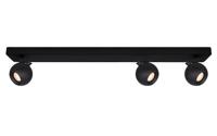 Artdelight Spot Bolero 3 lichts balk L 68 cm zwart