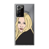 Mary Kate: Samsung Galaxy Note 20 Ultra / Note 20 Ultra 5G Transparant Hoesje