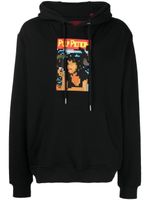 Mostly Heard Rarely Seen 8-Bit hoodie Pulp Fiction à manches longues - Noir - thumbnail