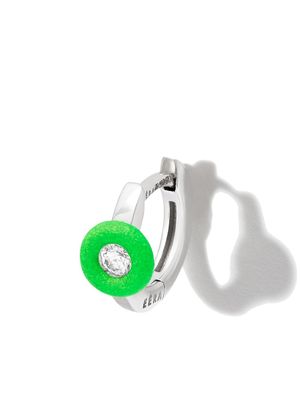 EÉRA anneaux en or blanc 18 ct sertis de diamants - Argent