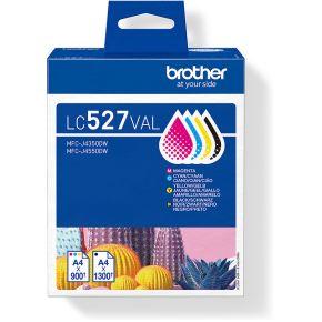 Brother LC527VAL inktcartridge 4 stuk(s) Origineel Zwart, Cyaan, Magenta, Geel