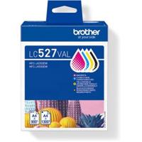 Brother LC527VAL inktcartridge 4 stuk(s) Origineel Zwart, Cyaan, Magenta, Geel