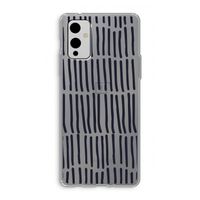 Moroccan stripes: OnePlus 9 Transparant Hoesje