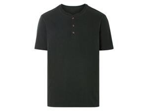 LIVERGY Heren T-shirt (Donkergroen, L)