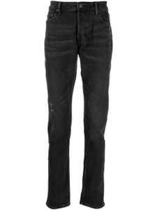 AllSaints jean slim à patch logo - Noir