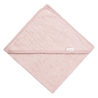 Badcape met naam - Soft Pink - 80 x 80 cm