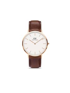 Daniel Wellington montre Classic Bristol 40 mm - Blanc