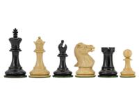 Highgrove Serie Eboniseerde Staunton Schaakstukken 8 cm