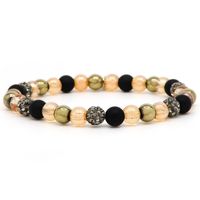 Karma Armband Spiral Ivy Elastic Grey Crystal