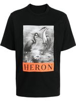 Heron Preston t-shirt en coton à imprimé graphique - Noir - thumbnail