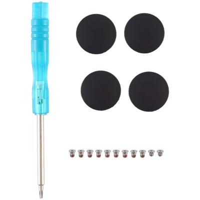 3 in 1/set Bottom Rubber Cooling mat + schroeven + schroevendraaier voor MacBook Pro Retina A1398 A1502 A1425