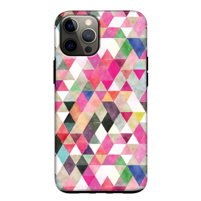 Gekleurde driehoekjes: iPhone 12 Tough Case