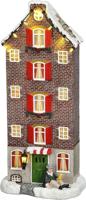 Canal house facade battery operated l12,5xb8,5xh28,5cm - Luville