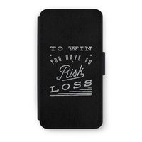 Risk loss: iPhone X Flip Hoesje