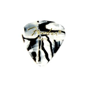 Fender 351 Shape Premium Picks Zebra Thin (set van 12)