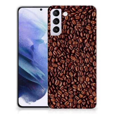 Samsung Galaxy S21 Plus | Siliconen Case | Koffiebonen