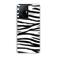 Zebra pattern: Xiaomi 11T Transparant Hoesje