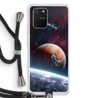 Examiner: Samsung Galaxy S10 Lite Transparant Hoesje met koord